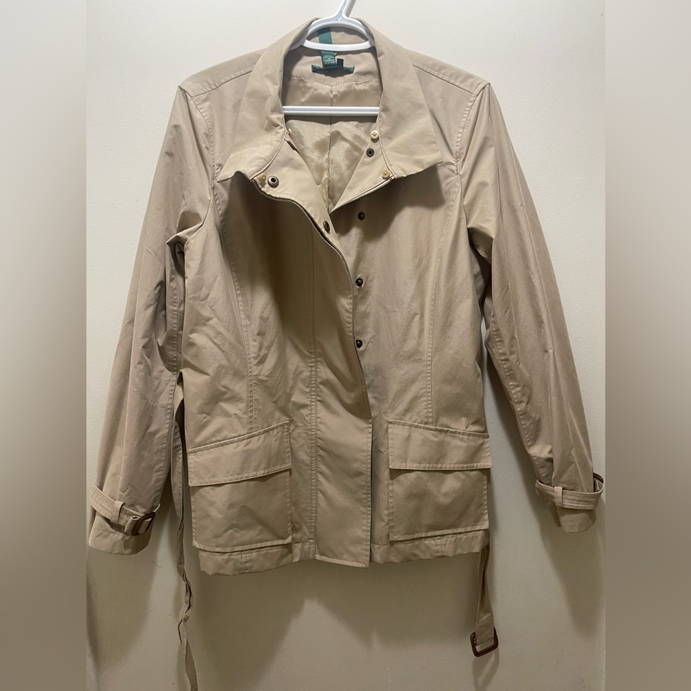 Ralph Lauren Women's Utility Jacket Cotton Size US L.